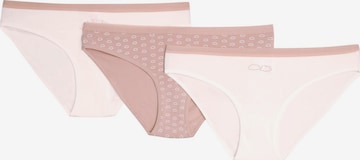 Henderson Broekje 'Slip Mi Mi im 3er Pack, nahtlos, Animal Print, Baumwoll Jersey L' in Roze: voorkant