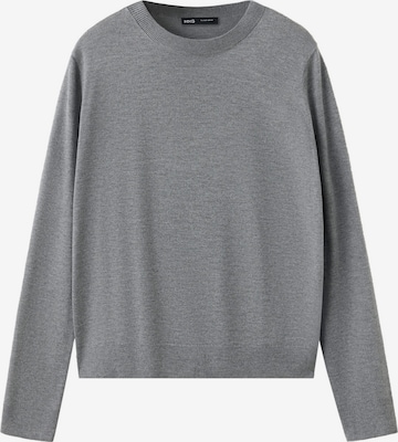 MANGO Pullover 'LUCCACIR' in Grau: Vorderseite