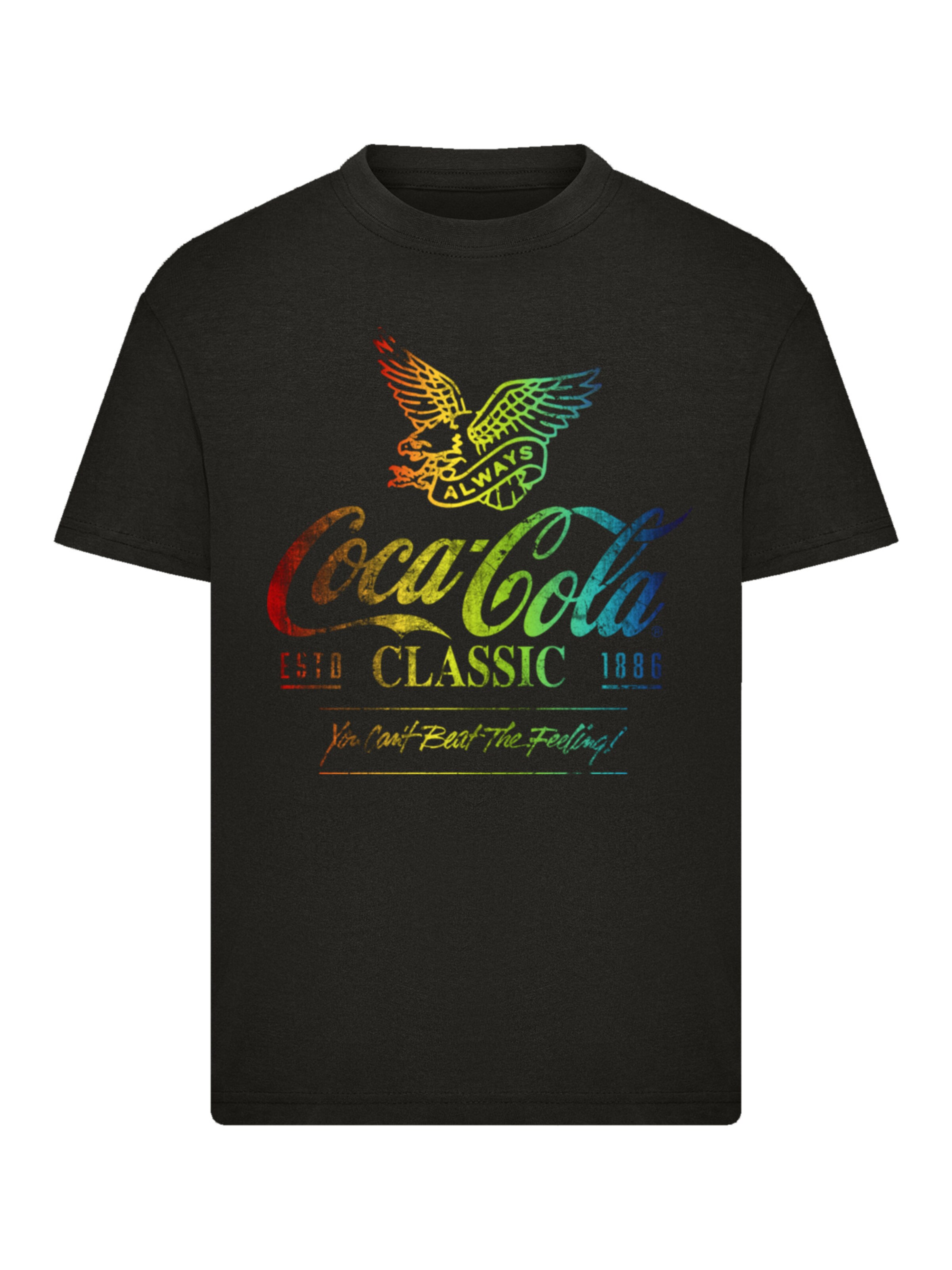 T-Shirt F4NT4STIC en noir : devant