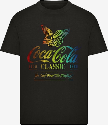 F4NT4STIC Shirt in Zwart: voorkant