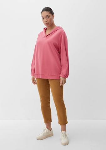 Sweat-shirt TRIANGLE en rose