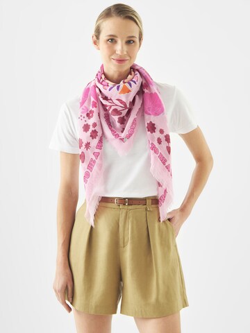 Foulard CODELLO en rose : devant