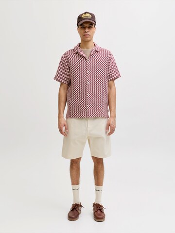 JACK & JONES Lużny krój Spodnie 'JPSTTONY ORIGINAL' w kolorze beżowy