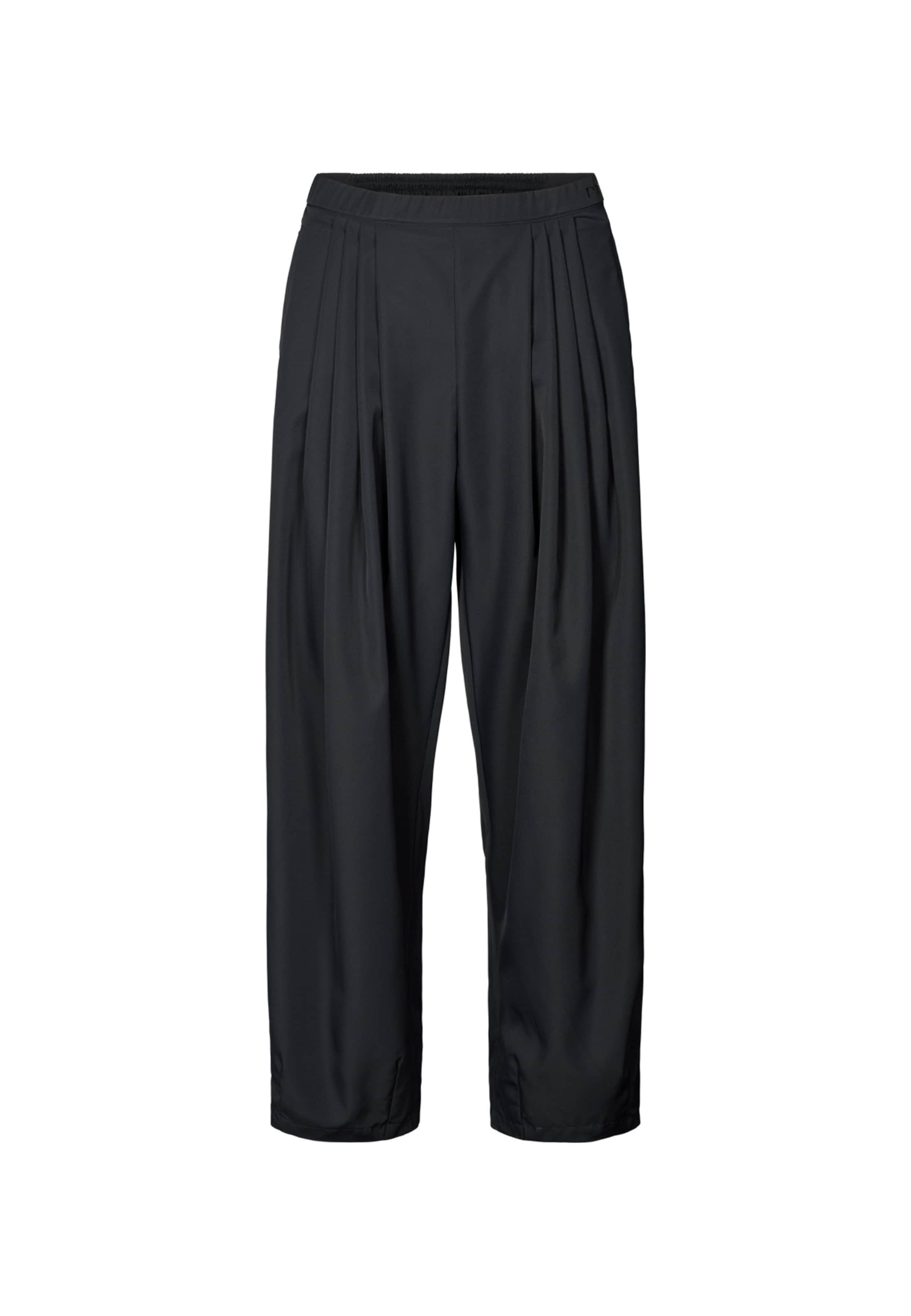 Barrel Pantalon à pince 'Billow' rethinkit studios en noir : devant