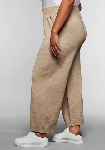 SHEEGO Loose fit Pants in Beige