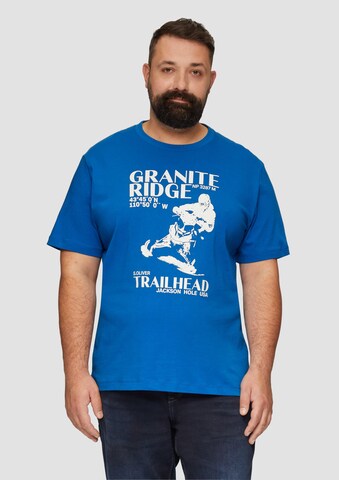 s.Oliver Shirt in Blau: Vorderseite