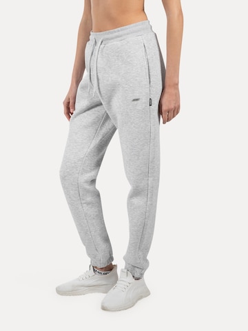 Effilé Pantalon Smilodox en gris