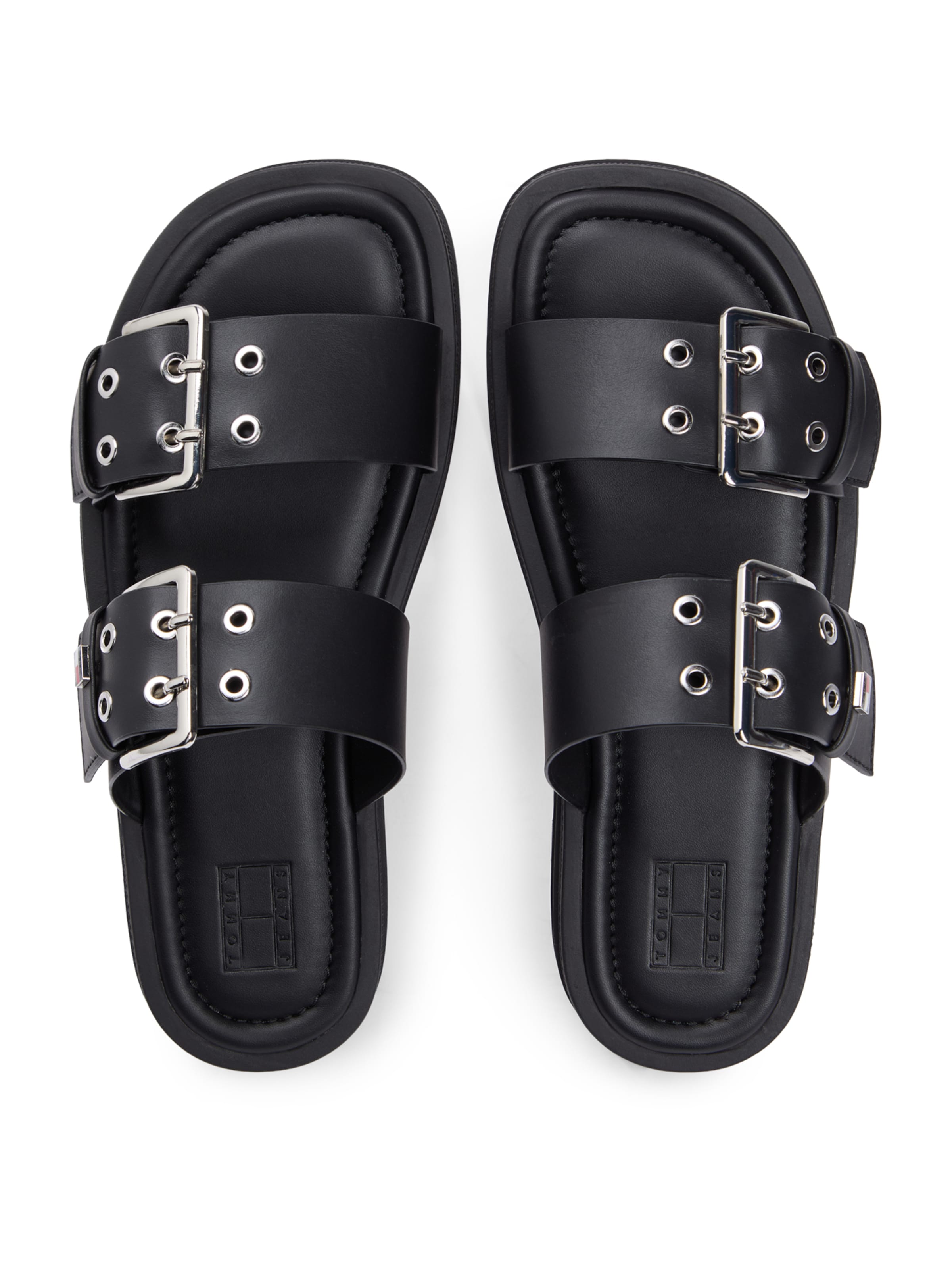 Tommy Jeans Klapki w kolorze czarny