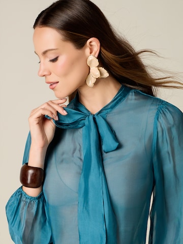 oltre - Blusa en azul