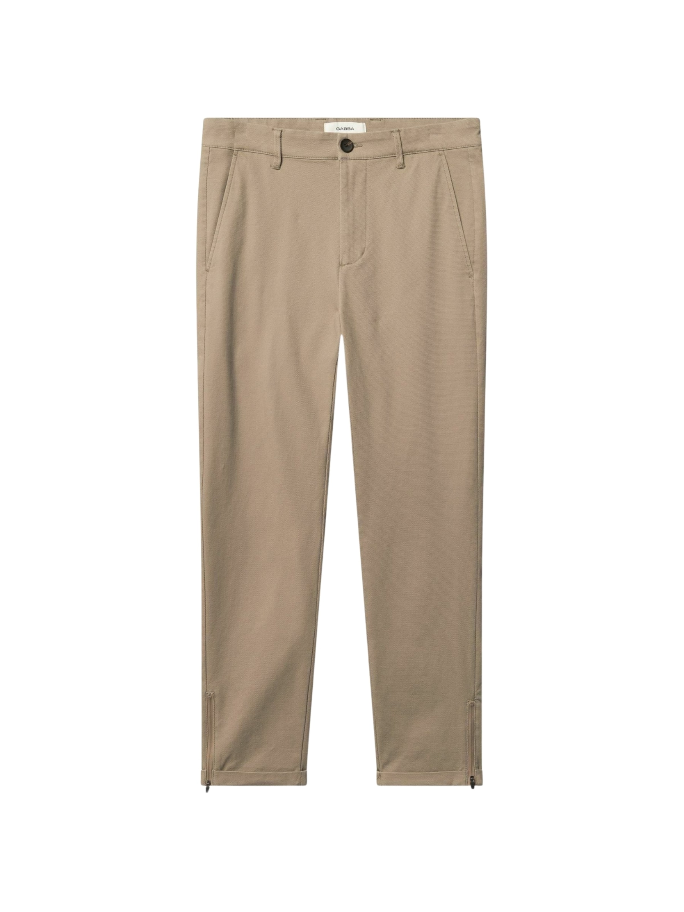GABBA Trousers ' GABPaul ' in Beige: front