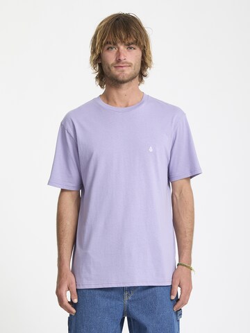 T-Shirt Volcom en violet : devant