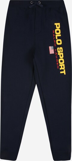 POLO RALPH LAUREN Hose in dunkelblau / gelb / rot, Produktansicht
