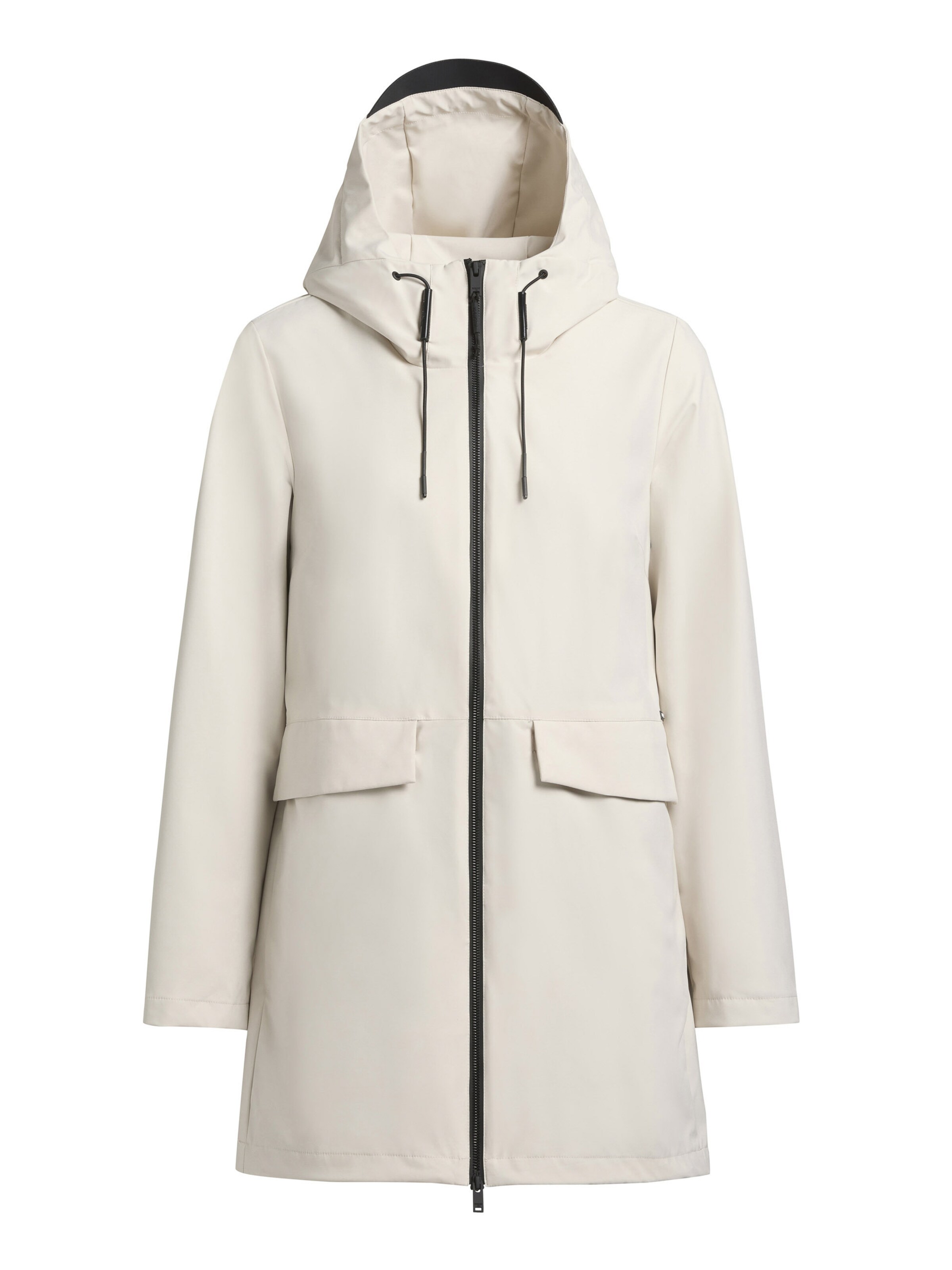 balta khujo Demisezoninė striukė 'YONI': priekis