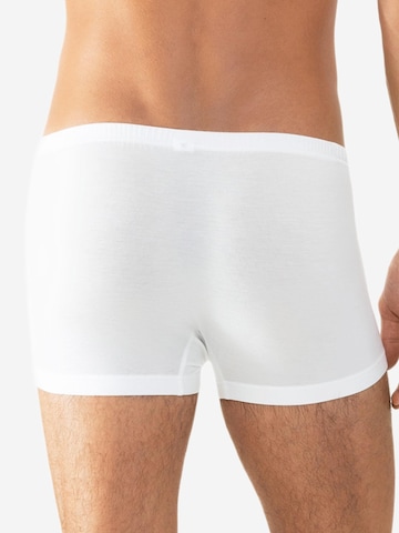 Mey Boxershorts 'Network' in Weiß