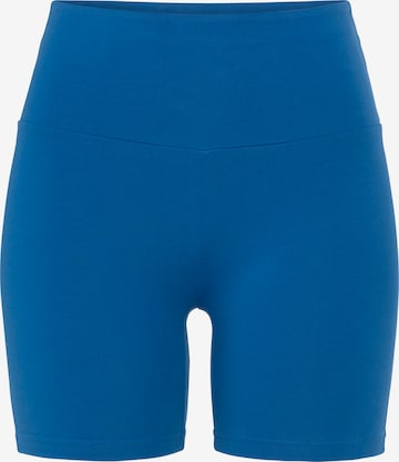 LASCANA Skinny Workout Pants in Blue: front
