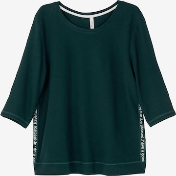 SHEEGO Sweatshirt in Green: front