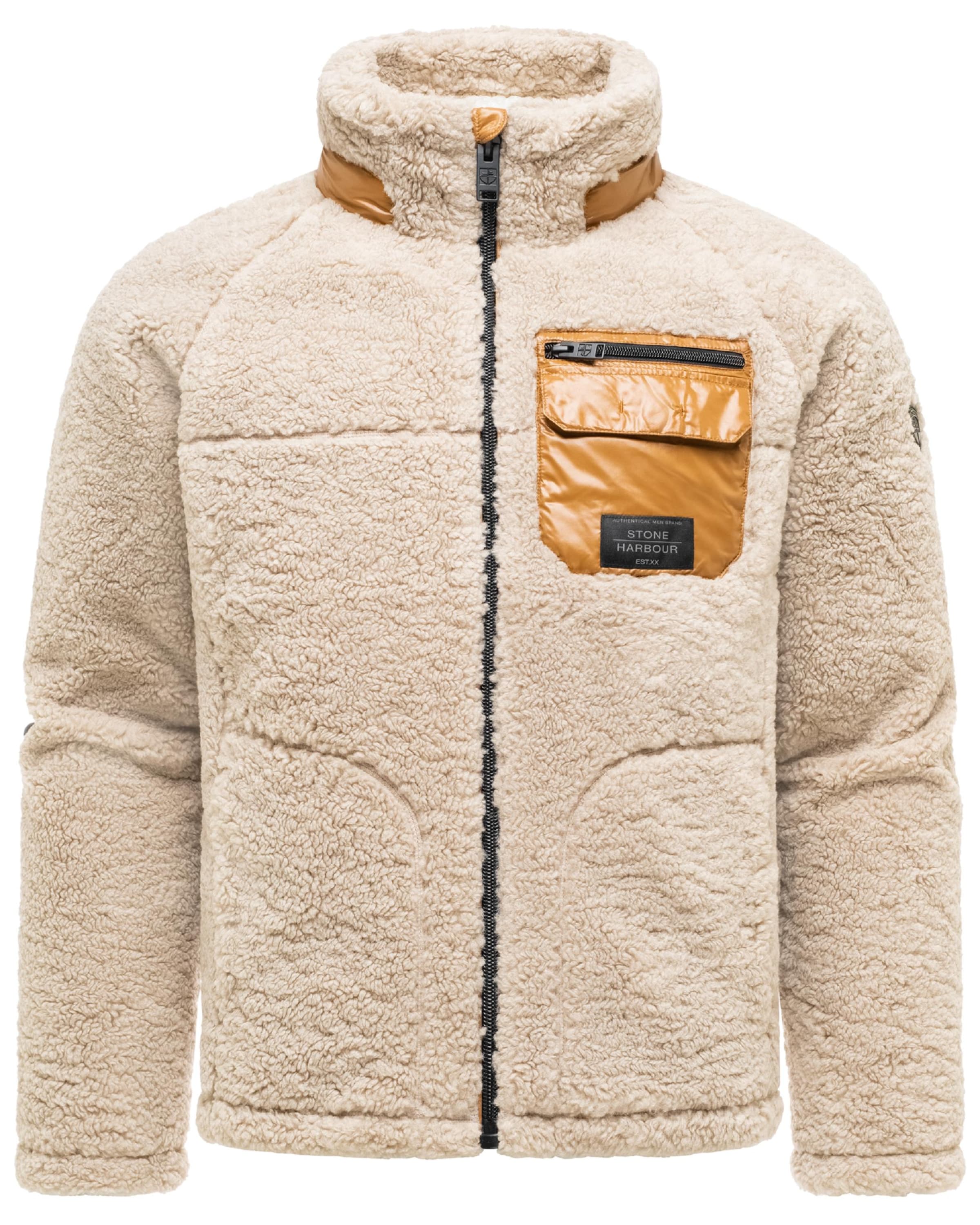 STONE HARBOUR Weatherproof jacket ' Sorees XX ' in Beige: front