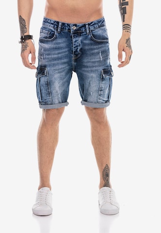 Redbridge Regular Jeansshorts 'Wakefield' in Blau: predná strana