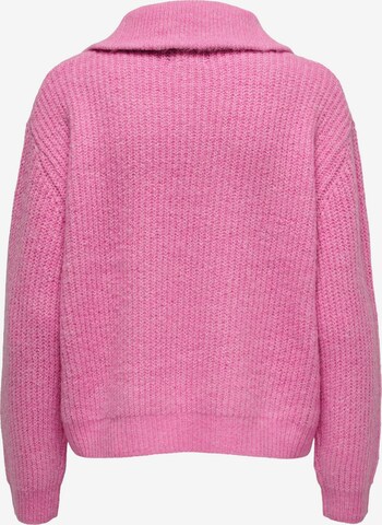 ONLY Pullover 'Baker' in Pink