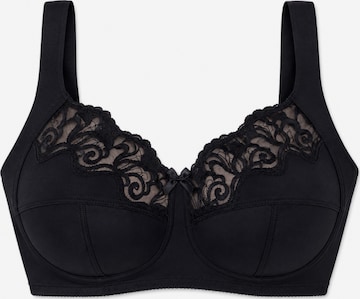 MILENKA Classic Bra in Black: front
