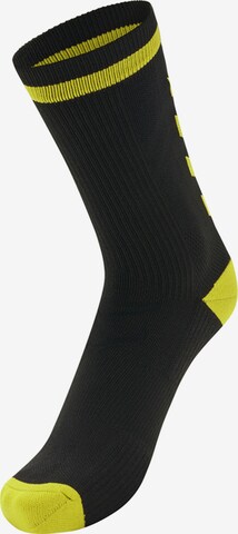 Hummel Sportsocken 'ELITE INDOOR' in Schwarz