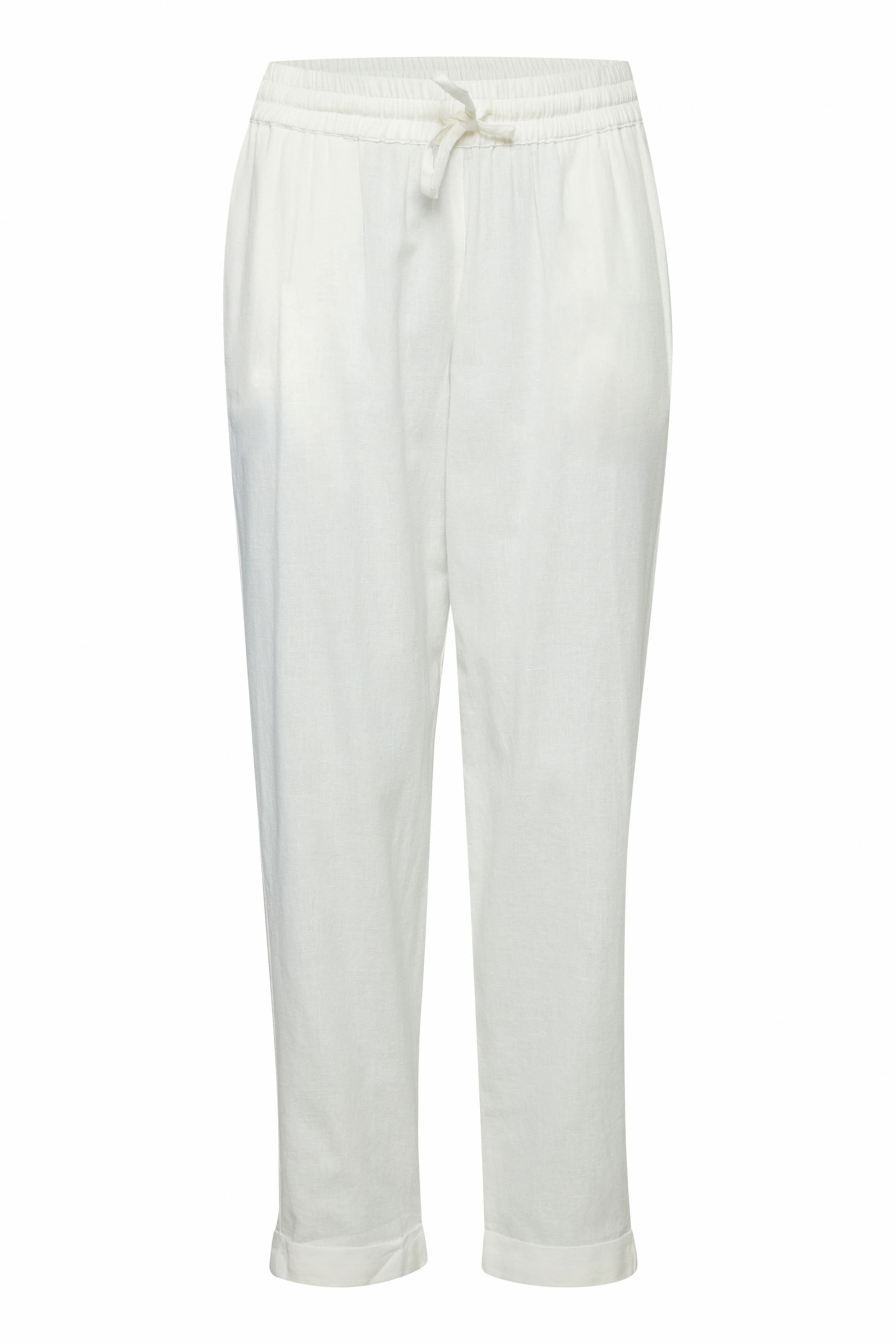 Regular Pantalon 'Maddie' Fransa en blanc : devant