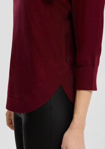 Pull-over QS en rouge