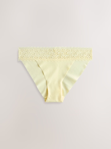 Slip Next en jaune
