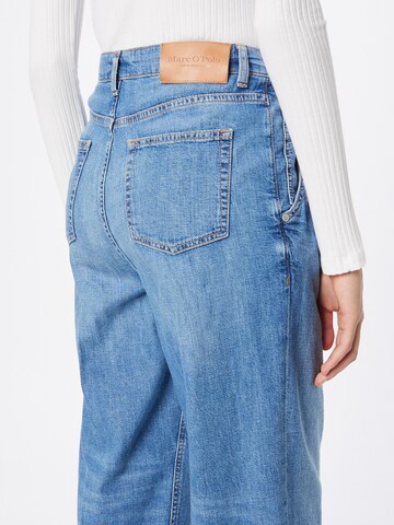 Marc O'Polo Loose fit Pleat-front jeans 'FINTTE' in Blue