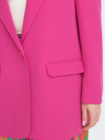 ONLY - Blazer 'Lana-Berry' em rosa