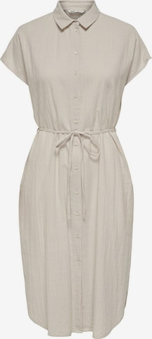 Robe ONLY en beige : devant