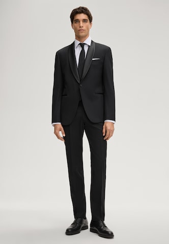 STRELLSON Slimfit Pantalon 'Matt' in Zwart