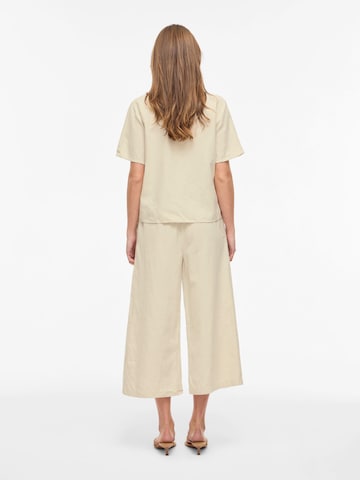 VILA Bő szár Nadrág - fehér
