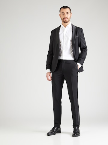 HUGO Super Slim Fit Hemd 'Erondo' in Weiß