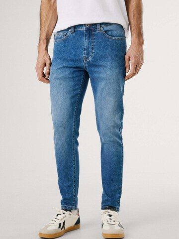 Pepe Jeans Skinny Džínsy - Modrá: predná strana