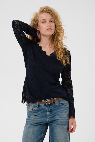 CULTURE - Camiseta 'Lively' en azul: frente