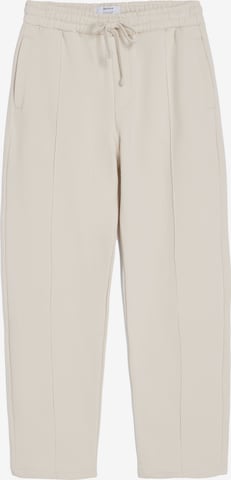 Pantaloni di Bershka in bianco: frontale