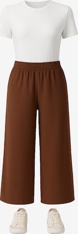 Touche Prive Hose in Braun: Vorderseite