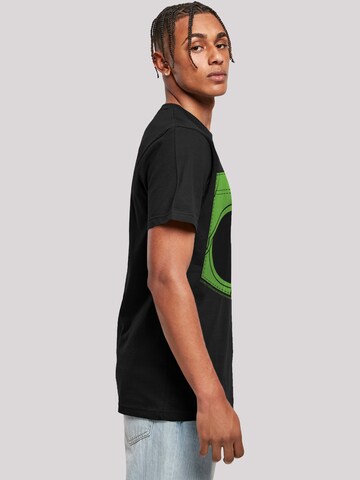 T-Shirt 'Looney Tunes Marvin The Martian Face' F4NT4STIC en noir