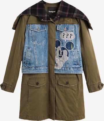 žalia Desigual Demisezoninė parka 'Desigual x Disney™': priekis