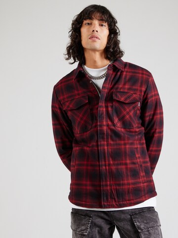 Giacca di mezza stagione di Vintage Industries in rosso: frontale