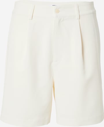 ABOUT YOU x Kevin Trapp Regular Pleat-Front Pants 'Til' in Beige: front