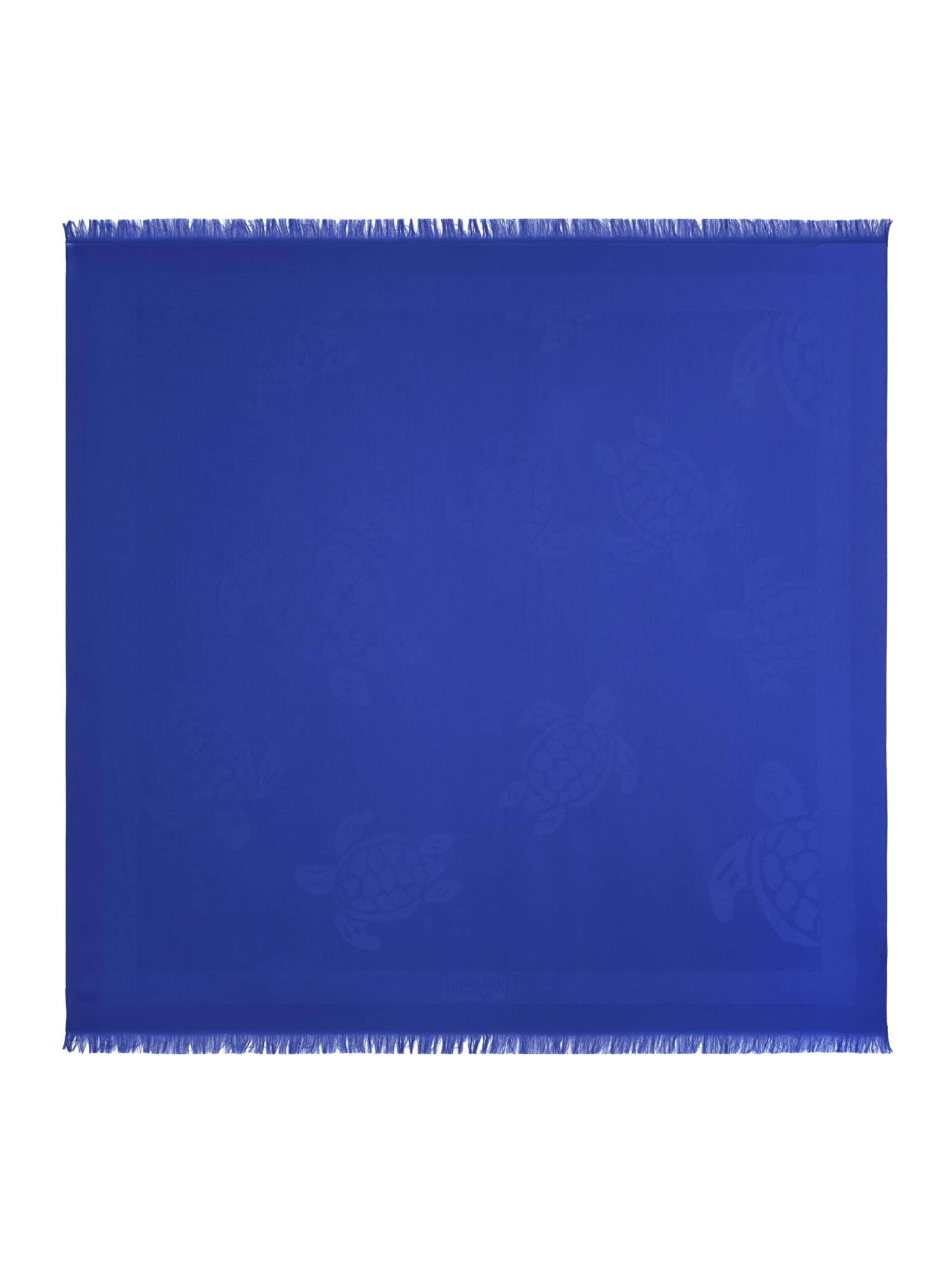 Écharpe Vilebrequin en bleu : devant