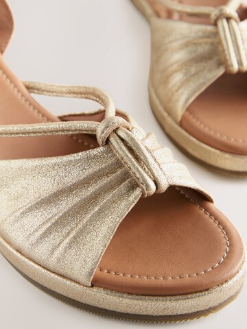 Next Sandal 'Forever Comfor' in Gold