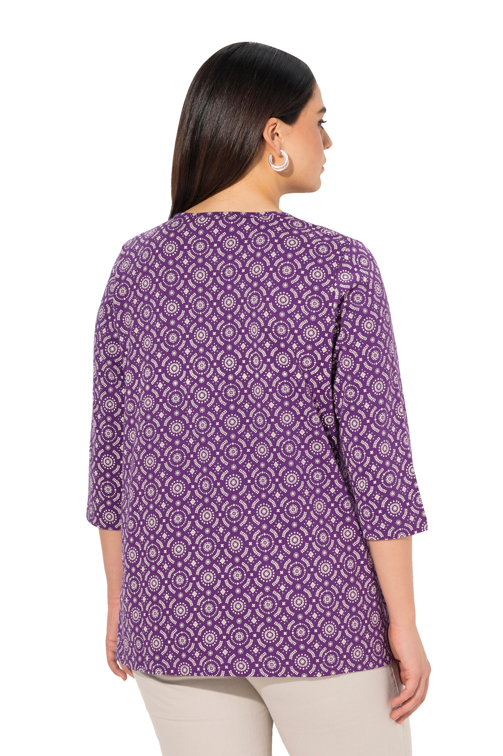 Ulla Popken Shirt in Purple