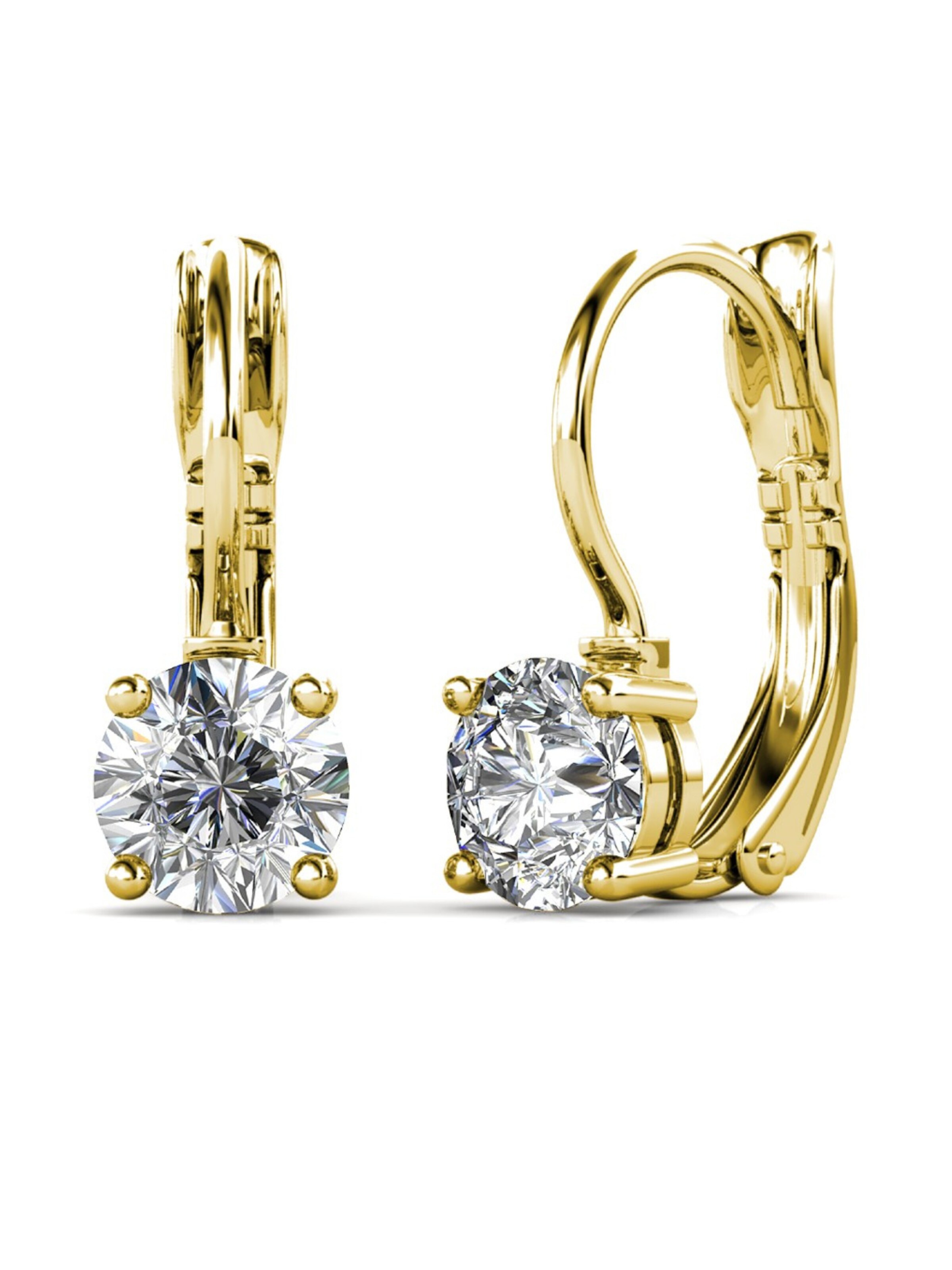 Ella Eisvogel Jewelry Set 'Mia Round Vernice' in Gold