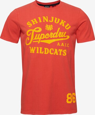 Superdry Shirt in Rood: voorkant