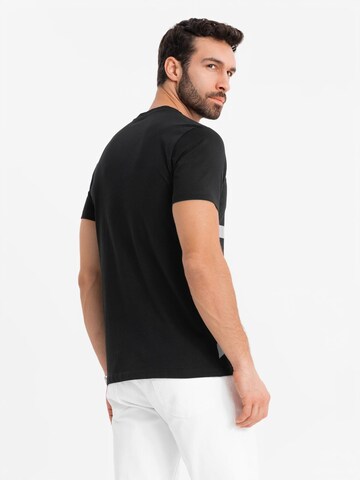 Ombre Shirt in Black