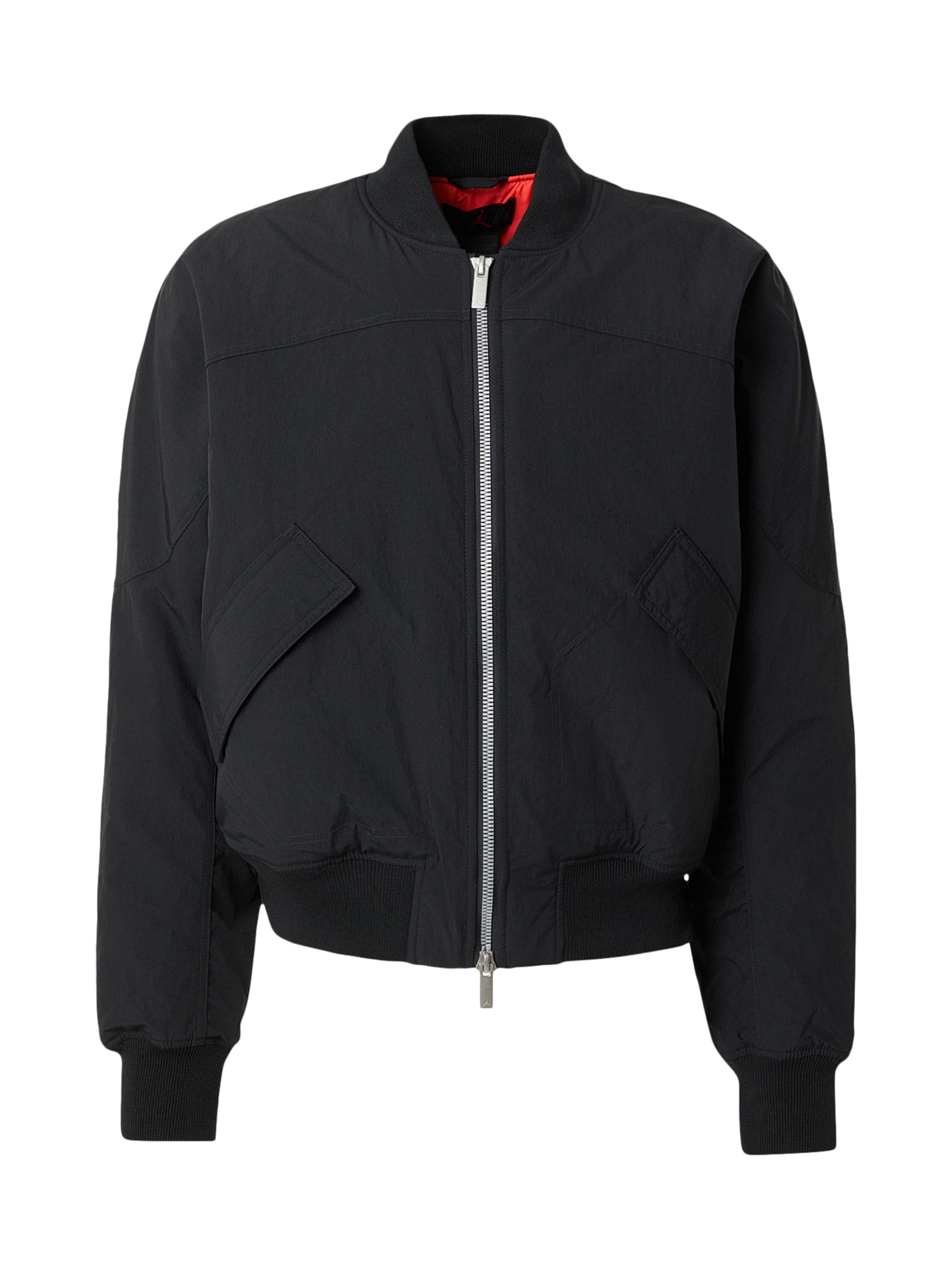 Jordan Jacke 'FLT RNGD' in schwarz, Produktansicht