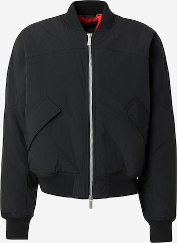 juoda Jordan Demisezoninė striukė 'FLT RNGD': priekis